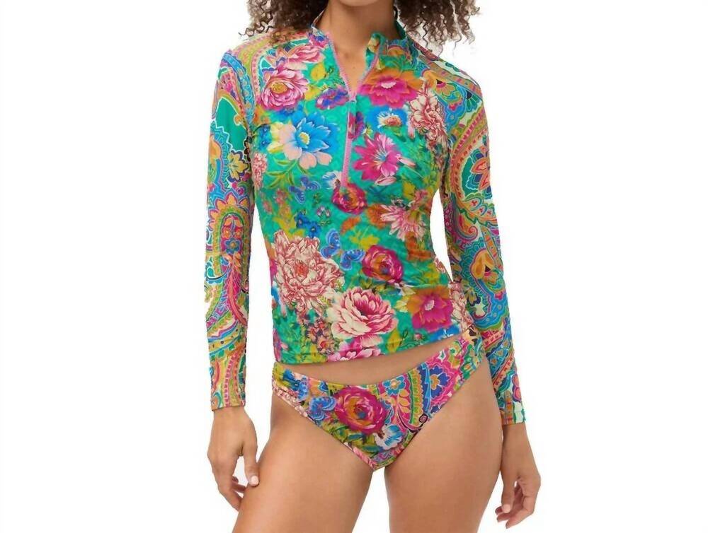 NEW JOHNNY WAS long sleeve surf shirt in sweetspire